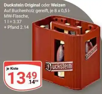 Globus Duckstein Original oder Weizen Angebot