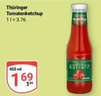 Globus Thüringer Tomatenketchup Angebot