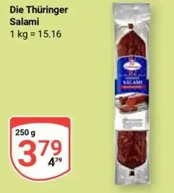 Globus Die Thüringer Salami Angebot