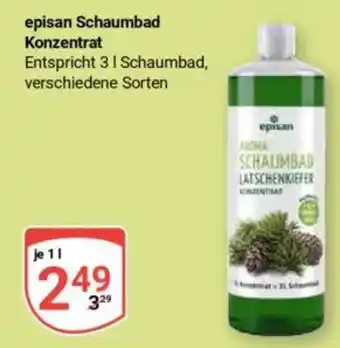 Globus episan Schaumbad Konzentrat Angebot