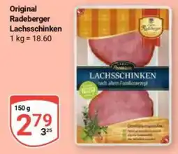 Globus Original Radeberger Lachsschinken Angebot