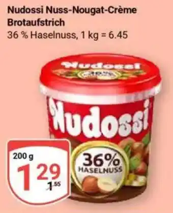 Globus Nudossi Nuss-Nougat-Crème Brotaufstrich Angebot