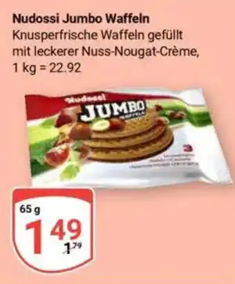 Globus Nudossi Jumbo Waffeln Angebot