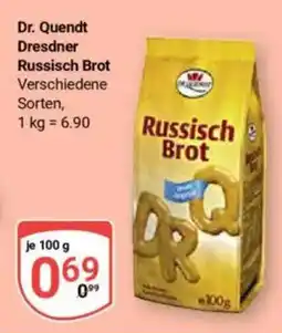 Globus Dr. Quendt Dresdner Russisch Brot Angebot