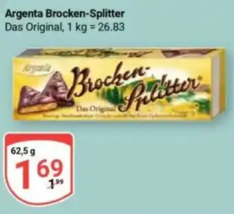 Globus Argenta Brocken-Splitter Angebot