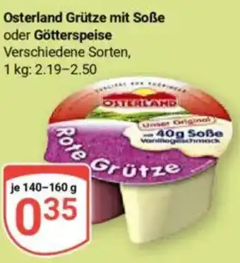 Globus Osterland Grütze mit Soße Angebot