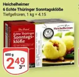 Globus Heichelheimer 6 Echte Thüringer Sonntagsklöße Angebot