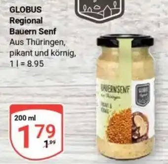 Globus GLOBUS Regional Bauern Senf Angebot