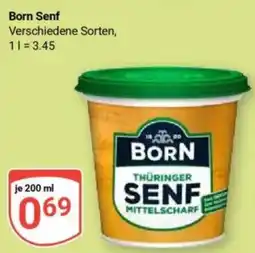 Globus Born Senf Angebot