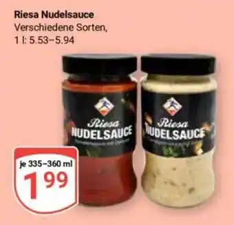 Globus Riesa Nudelsauce Angebot