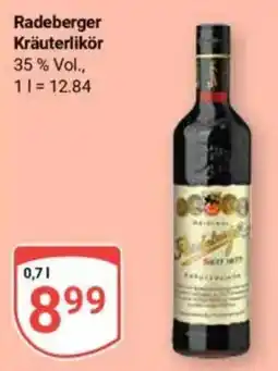 Globus Radeberger Kräuterlikör Angebot