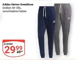 Globus Adidas Herren-Sweathose Angebot