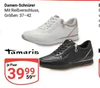 Globus Damen-Schnürer Tamaris Angebot