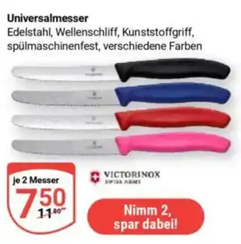 Globus Universalmesser VICTORINOX Angebot