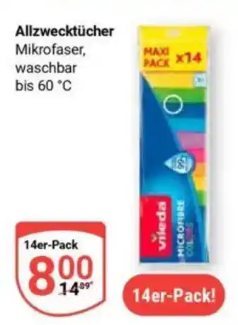 Globus Allzwecktücher vileda Angebot