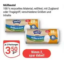 Globus Müllbeutel Swirl Angebot