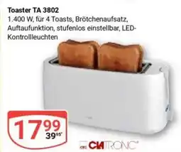 Globus CIATRONC Toaster TA 3802 Angebot