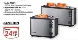 Globus Toaster AT2514 SEVERIN Angebot