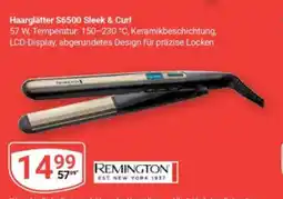 Globus REMINGTON Haarglätter S6500 Sleek & Curl Angebot