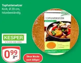 Globus Topfuntersetzer KESPER Angebot