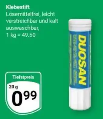 Globus Klebestift Angebot