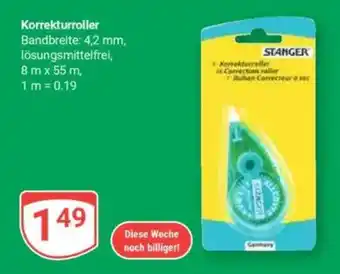 Globus Korrekturroller STANGER Angebot