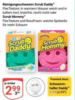 Globus Reinigungsschwamm Scrub Daddy Scrub Mommy Angebot