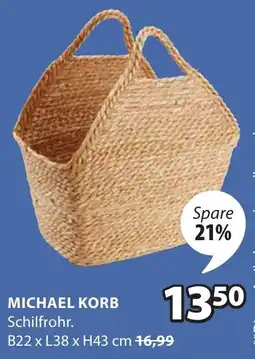 Jysk Michael korb Angebot