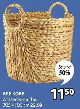 Jysk Are korb Angebot