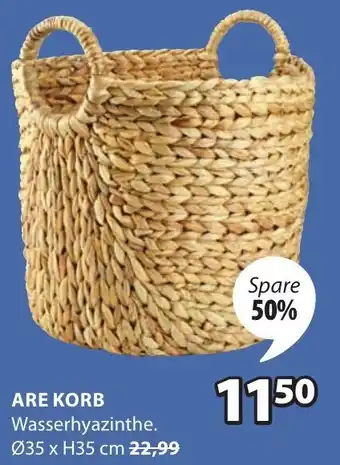 Jysk Are korb Angebot