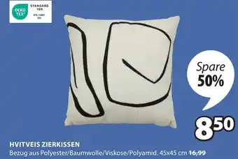 Jysk Hvitveis zierkissen Angebot