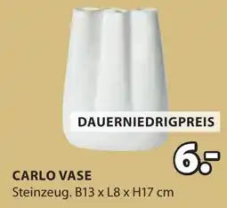 Jysk Carlo vase Angebot