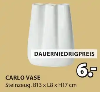 Jysk Carlo vase Angebot