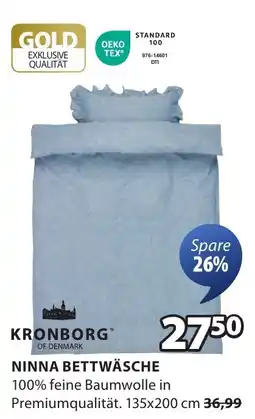 Jysk Ninna bettwäsche KRONBORG Angebot