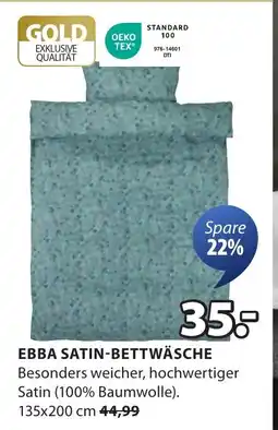 Jysk Ebba satin-bettwäsche Angebot