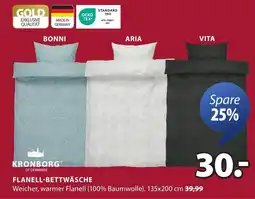 Jysk Flanell-bettwäsche KRONBORG Angebot