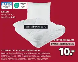 Jysk Storfjellet synthetikbettdecke OEKO TEX Angebot