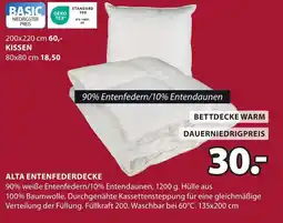 Jysk Alta entenfederdecke OEKO TEX Angebot