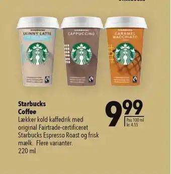 CITTI Markt Starbucks Coffee 220ml Angebot