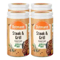 Netto Marken-Discount Ostmann Steak & Grill Gewürzsalz Streuer 60 g, 4er Pack Angebot