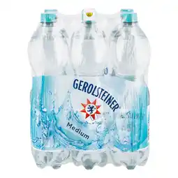 Netto Marken-Discount Gerolsteiner Mineralwasser Medium 1,5 Liter, 6er Pack - Inhalt: 2 Flaschen Angebot