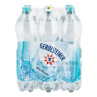 Netto Marken-Discount Gerolsteiner Mineralwasser Medium 1,5 Liter, 6er Pack - Inhalt: 2 Flaschen Angebot