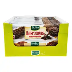 Netto Marken-Discount BioBio Hafercookies schokoliert 200 g, verschiedene Sorten, 20er Pack Angebot