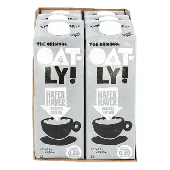 Netto Marken-Discount Oatly Haferdrink Barista 1 Liter, 6er Pack Angebot