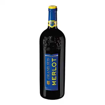 Netto Marken-Discount Grand Sud Merlot Pays d'Oc IGP 13,0 % vol 1 Liter - Inhalt: 6 Flaschen Angebot