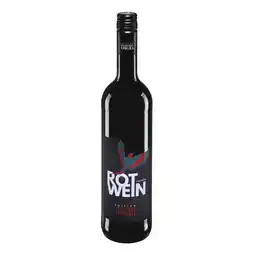 Netto Marken-Discount Edition Valentin Vogel Rotwein Qualitätswein trocken 13,0 % vol 0,75 Liter - Inhalt: 6 Flaschen Angebot