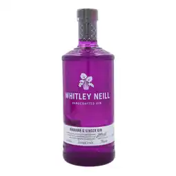 Netto Marken-Discount Whitley Neill Rhubarb & Ginger Gin 43,0 % vol 0,7 Liter Angebot