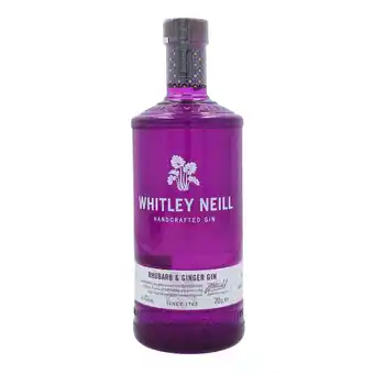 Netto Marken-Discount Whitley Neill Rhubarb & Ginger Gin 43,0 % vol 0,7 Liter Angebot