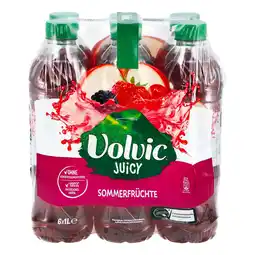 Netto Marken-Discount Volvic Juicy Sommerfrüchte 1 Liter, 6er Pack Angebot