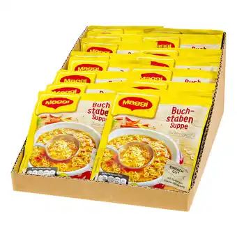 Netto Marken-Discount Maggi Guten Appetit Buchstabensuppe ergibt 1 Liter, 16er Pack Angebot